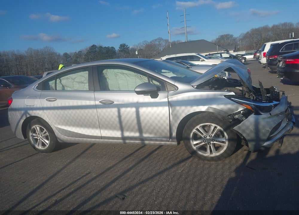 2018 CHEVROLET CRUZE LT AUTO VIN: 1G1BE5SM7J7197130