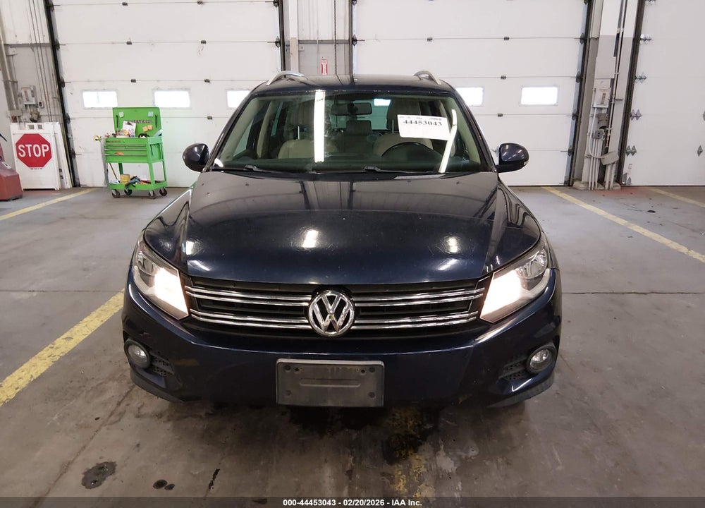 2013 VOLKSWAGEN TIGUAN SE VIN: WVGBV3AX4DW559198