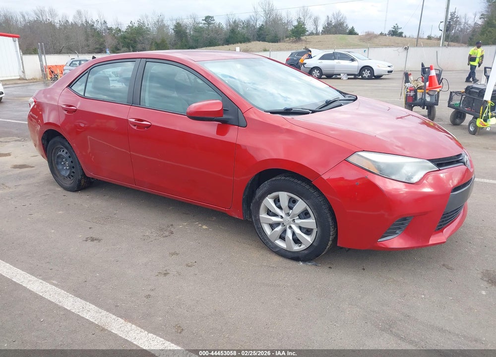 2016 TOYOTA COROLLA LE VIN: 5YFBURHE8GP510257