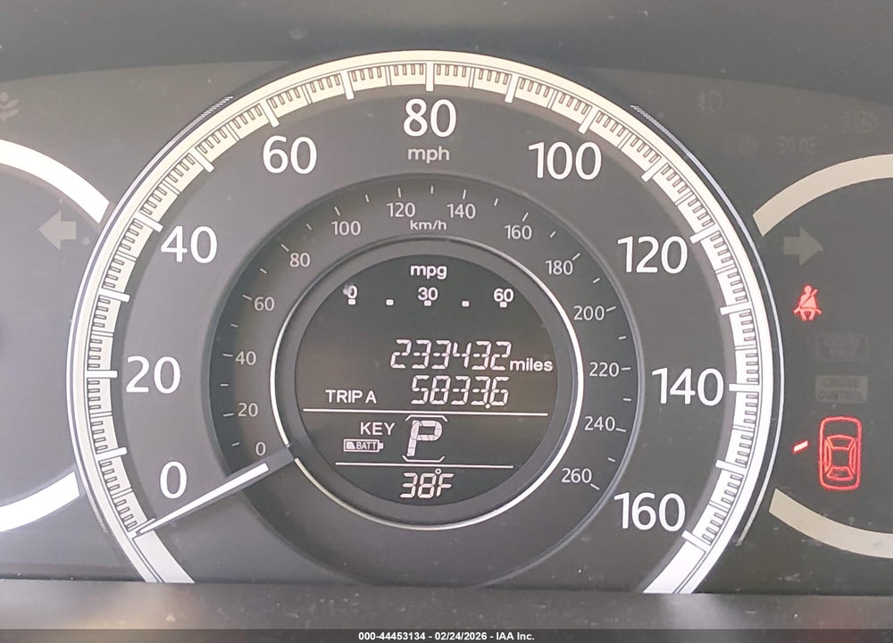 2014 HONDA ACCORD EX-L VIN: 1HGCR2F82EA094137