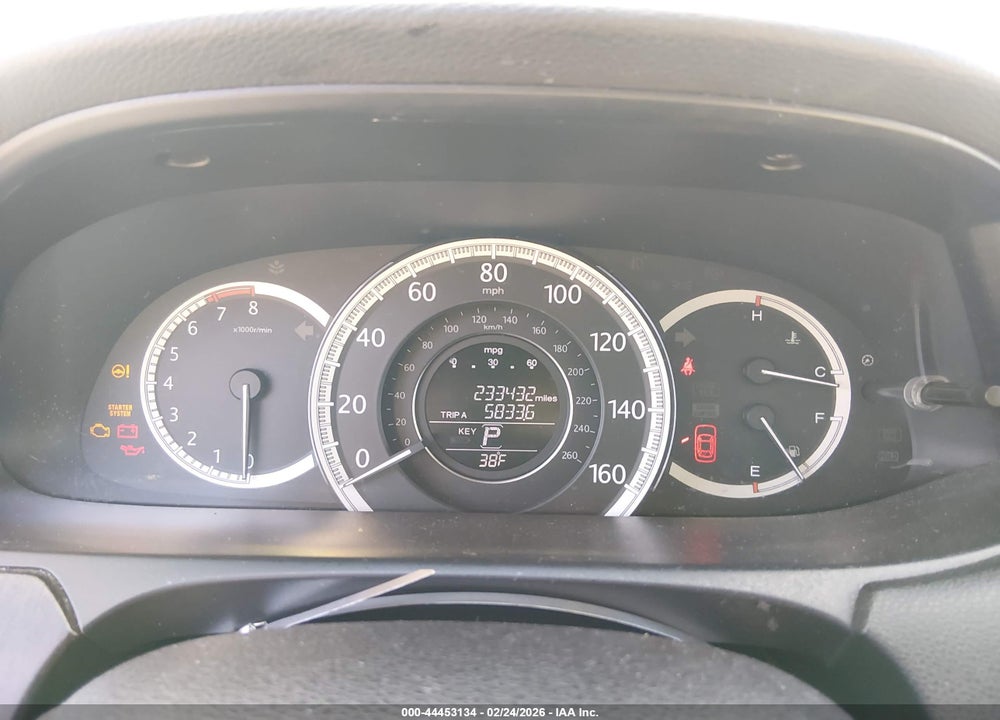 2014 HONDA ACCORD EX-L VIN: 1HGCR2F82EA094137