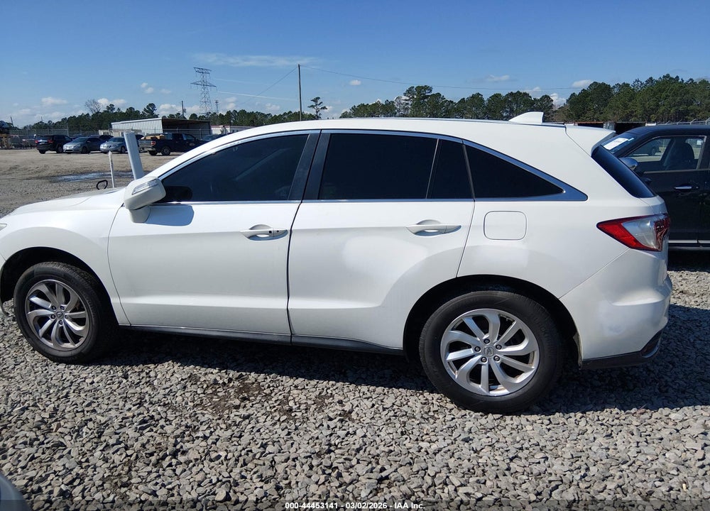 2016 ACURA RDX TECHNOLOGY   WATCH PLUS PACKAGES/TECHNOLOGY PACKAGE VIN: 5J8TB4H56GL029480