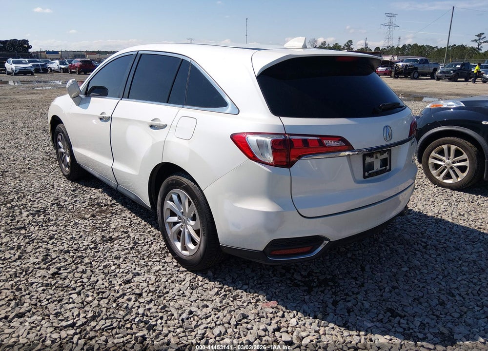 2016 ACURA RDX TECHNOLOGY   WATCH PLUS PACKAGES/TECHNOLOGY PACKAGE VIN: 5J8TB4H56GL029480