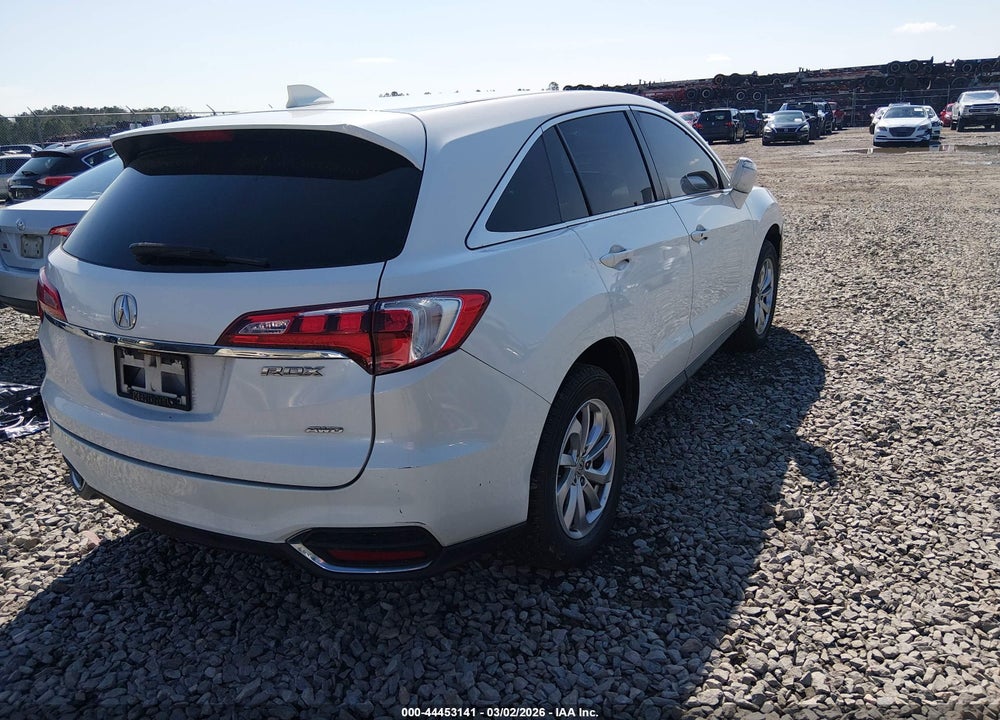 2016 ACURA RDX TECHNOLOGY   WATCH PLUS PACKAGES/TECHNOLOGY PACKAGE VIN: 5J8TB4H56GL029480