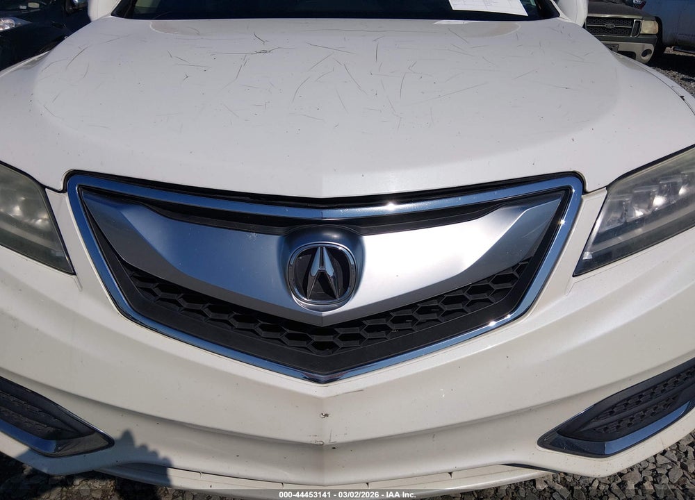 2016 ACURA RDX TECHNOLOGY   WATCH PLUS PACKAGES/TECHNOLOGY PACKAGE VIN: 5J8TB4H56GL029480