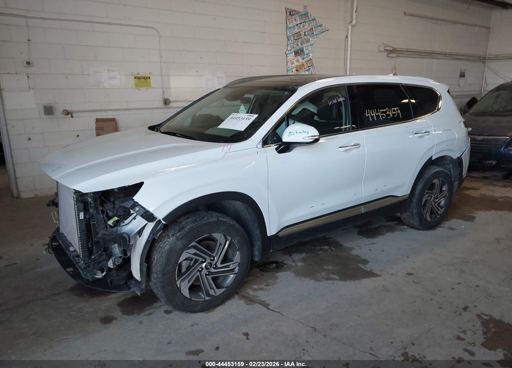 2022 HYUNDAI SANTA FE SEL VIN: 5NMS3DAJ9NH430244