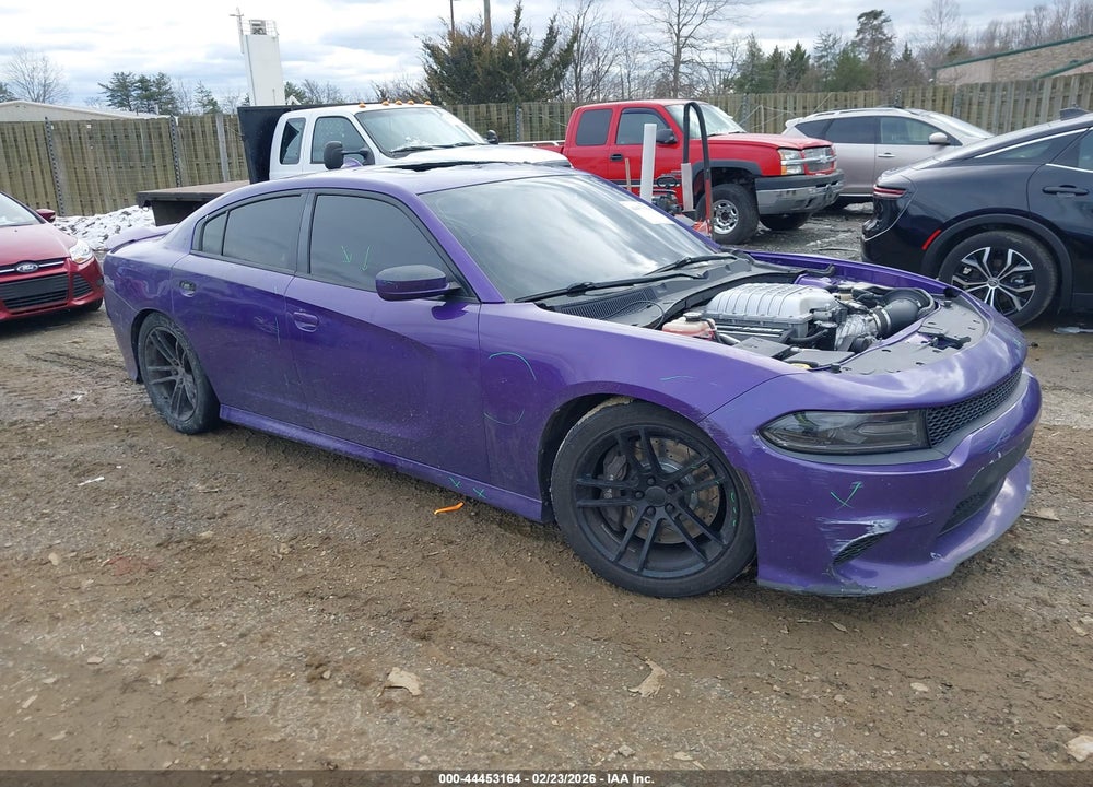 2018 DODGE CHARGER SRT HELLCAT RWD VIN: 2C3CDXL92JH284009