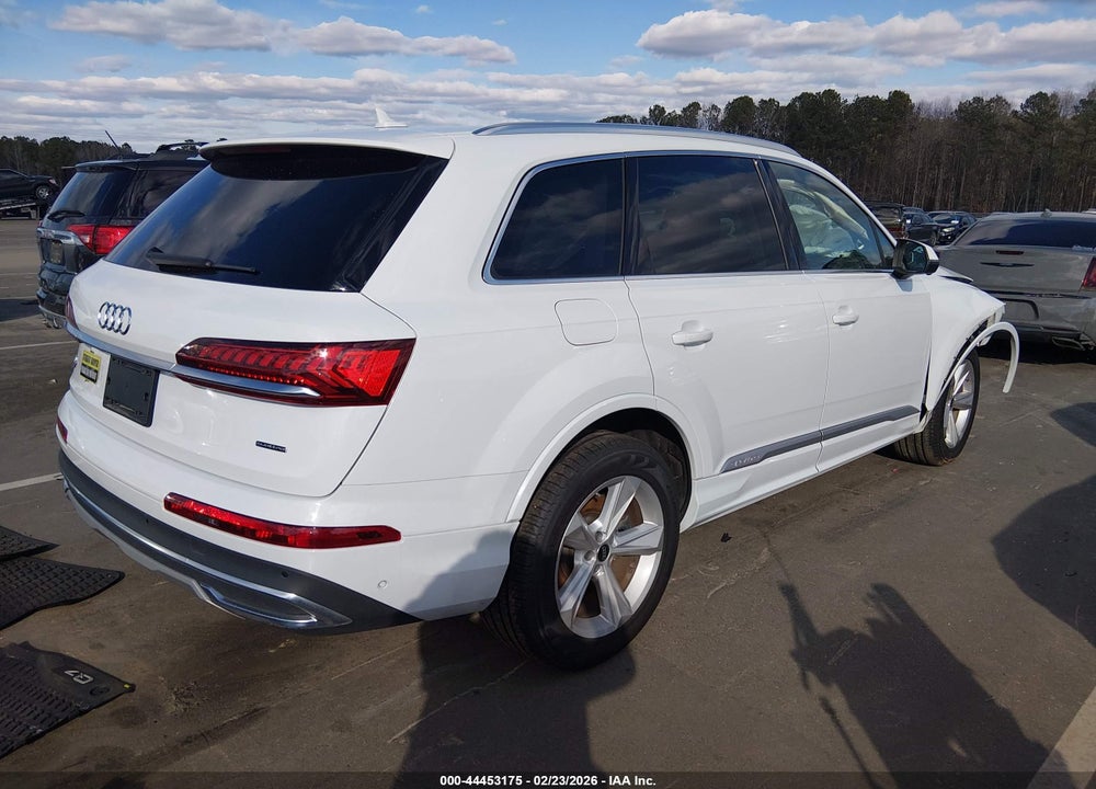2022 AUDI Q7 PREMIUM 45 TFSI QUATTRO TIPTRONIC VIN: WA1AJBF70ND011494