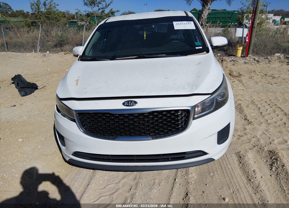 2016 KIA SEDONA L VIN: KNDMA5C16G6173934