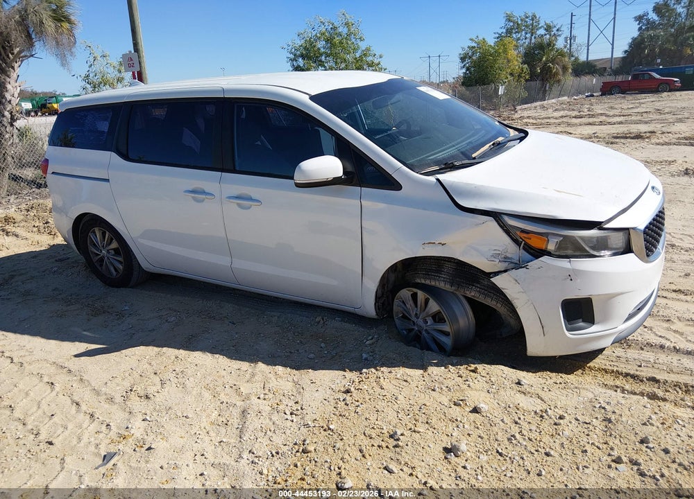 2016 KIA SEDONA L VIN: KNDMA5C16G6173934