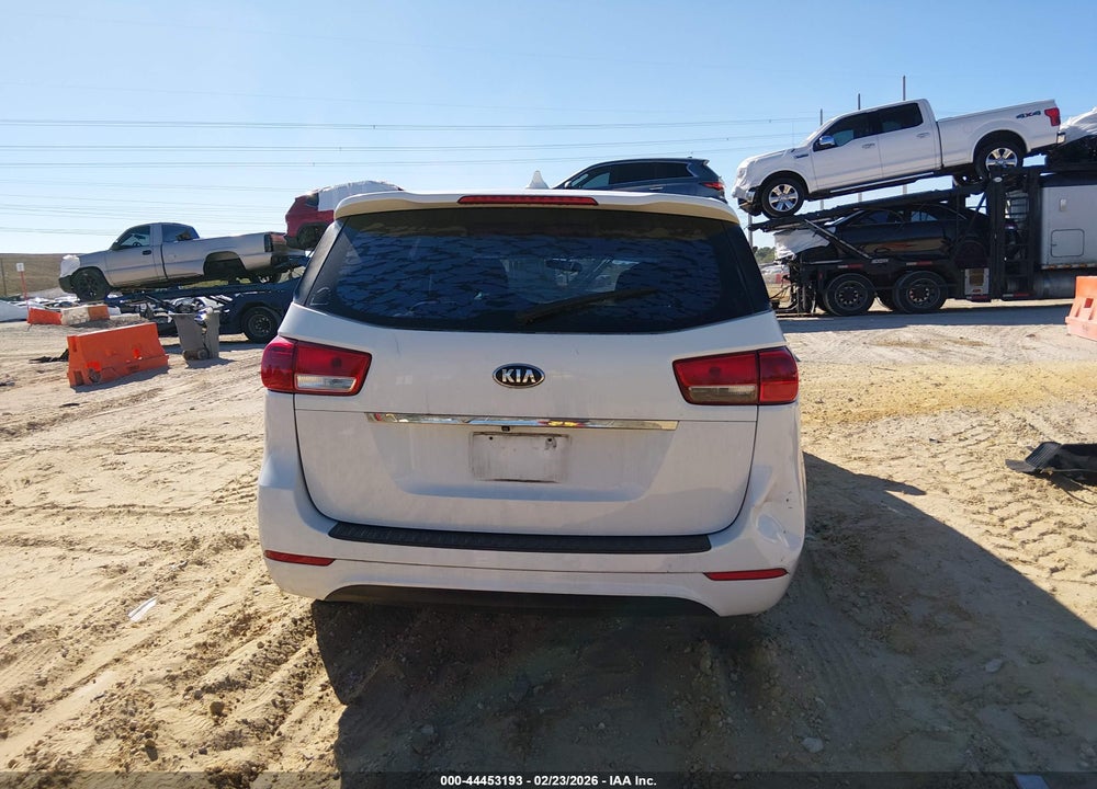2016 KIA SEDONA L VIN: KNDMA5C16G6173934