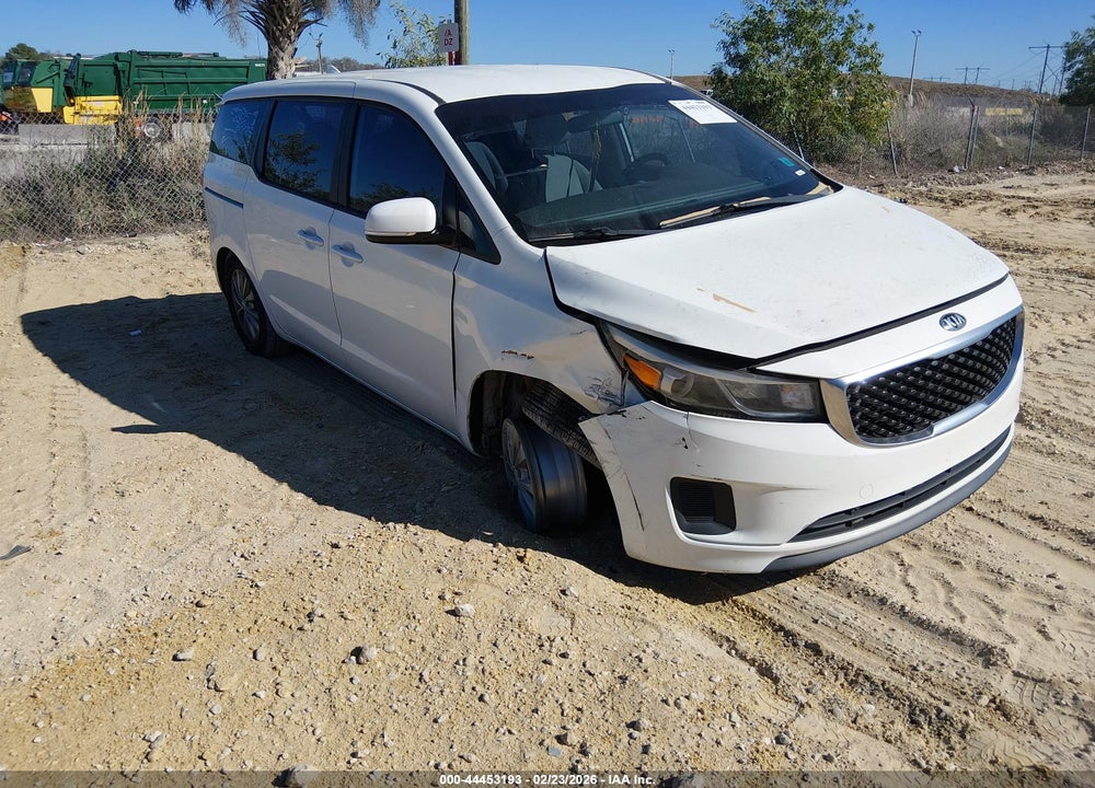 2016 KIA SEDONA L VIN: KNDMA5C16G6173934