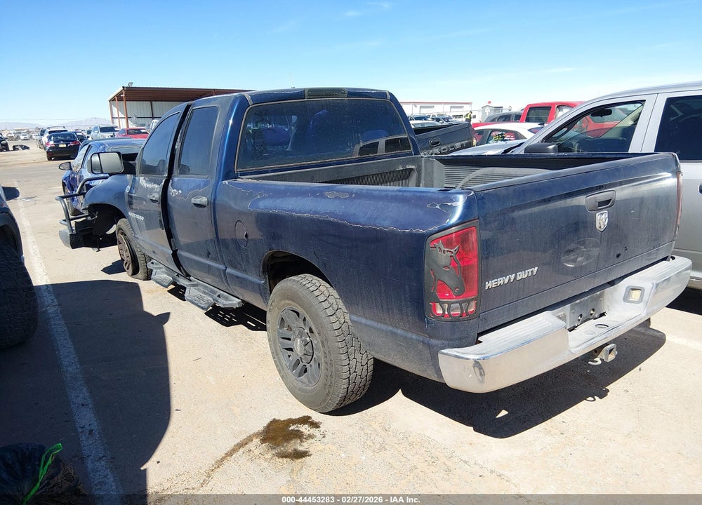 2005 DODGE RAM 2500 SLT/LARAMIE VIN: 3D7KR28D45G775508
