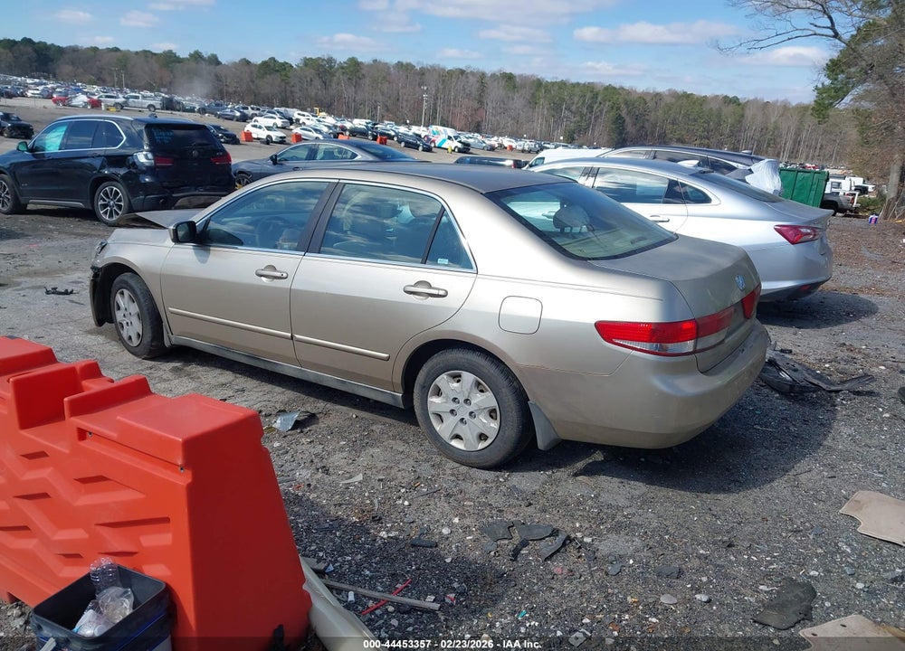 2004 HONDA ACCORD 2.4 LX VIN: 3HGCM56384G700982