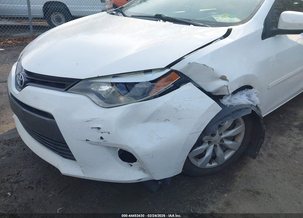 2016 TOYOTA COROLLA LE VIN: 2T1BURHE0GC624382