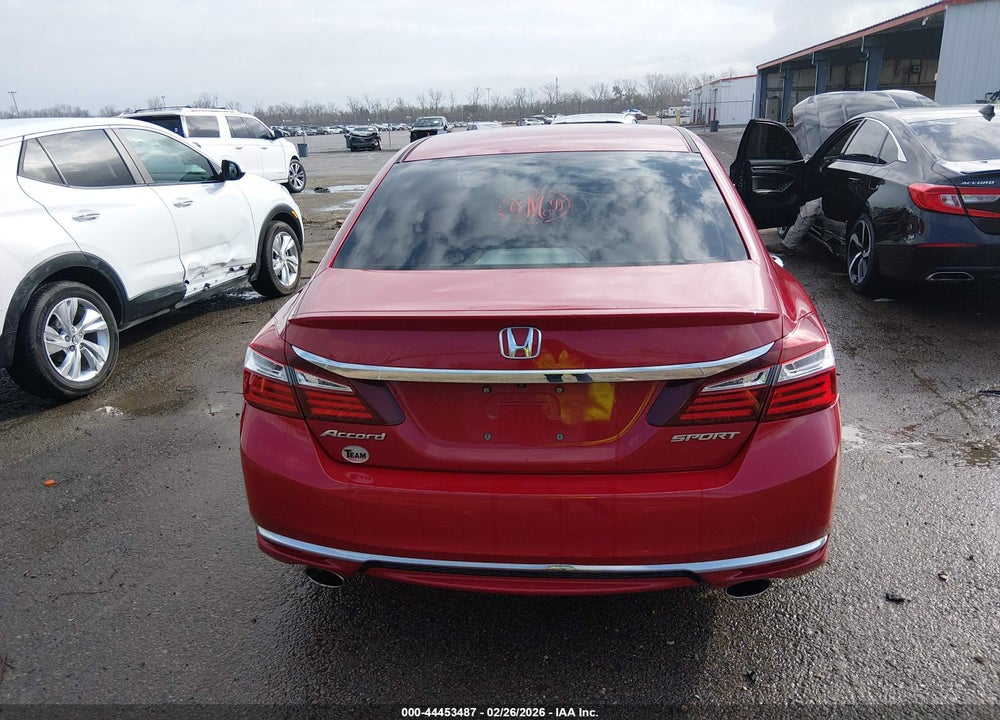 2017 HONDA ACCORD SPORT VIN: 1HGCR2F56HA163132
