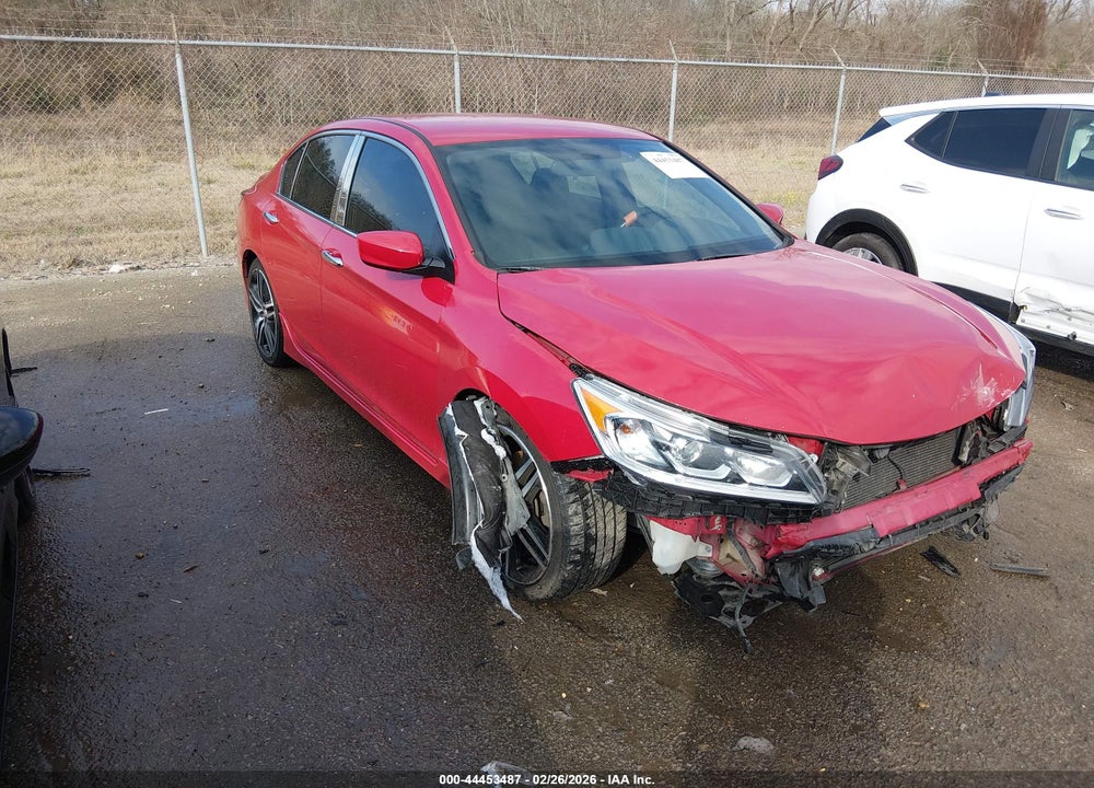 2017 HONDA ACCORD SPORT VIN: 1HGCR2F56HA163132
