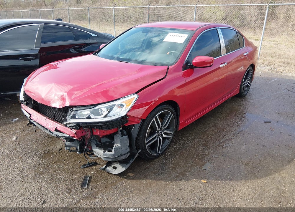 2017 HONDA ACCORD SPORT VIN: 1HGCR2F56HA163132