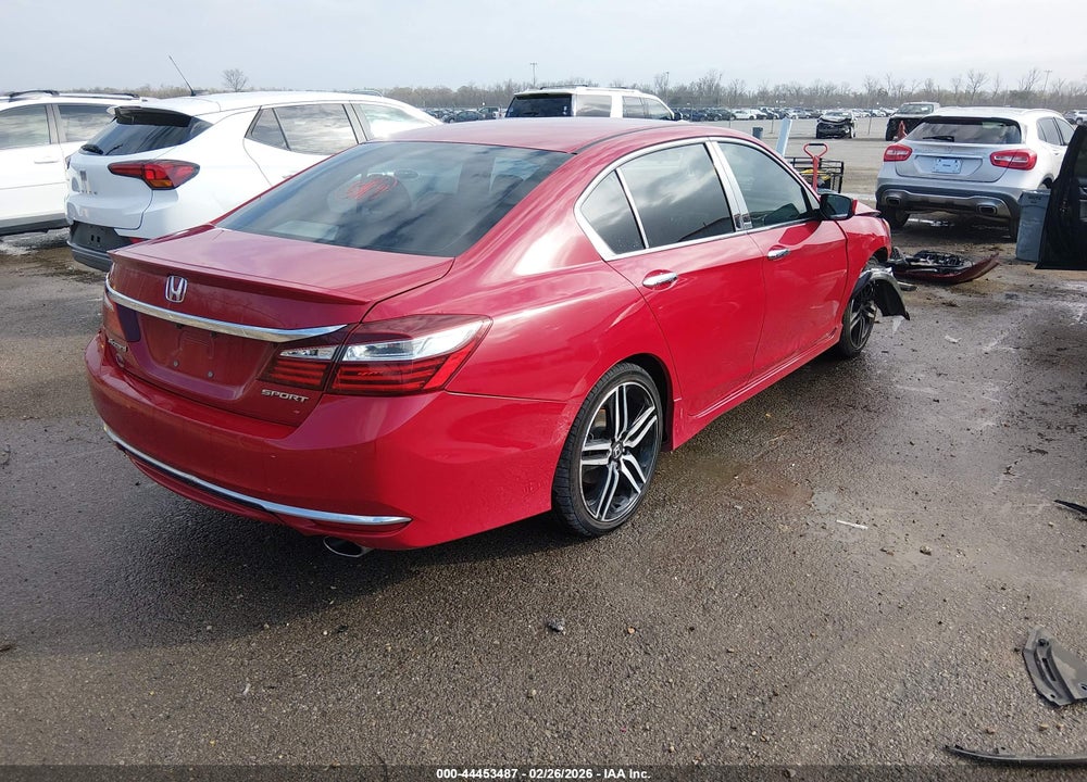2017 HONDA ACCORD SPORT VIN: 1HGCR2F56HA163132