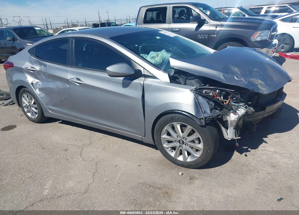 2015 HYUNDAI ELANTRA SE VIN: KMHDH4AE6FU382978