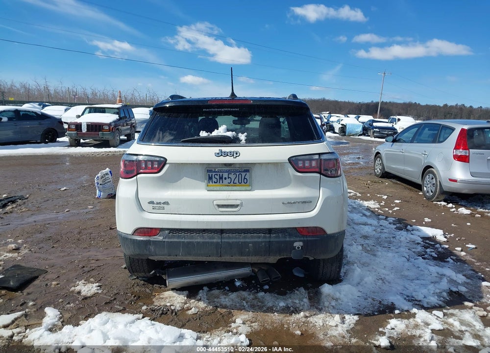 2019 JEEP COMPASS LIMITED 4X4 VIN: 3C4NJDCB4KT787242