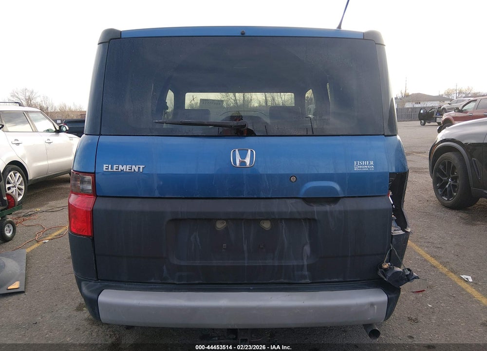 2006 HONDA ELEMENT LX VIN: 5J6YH28396L019525