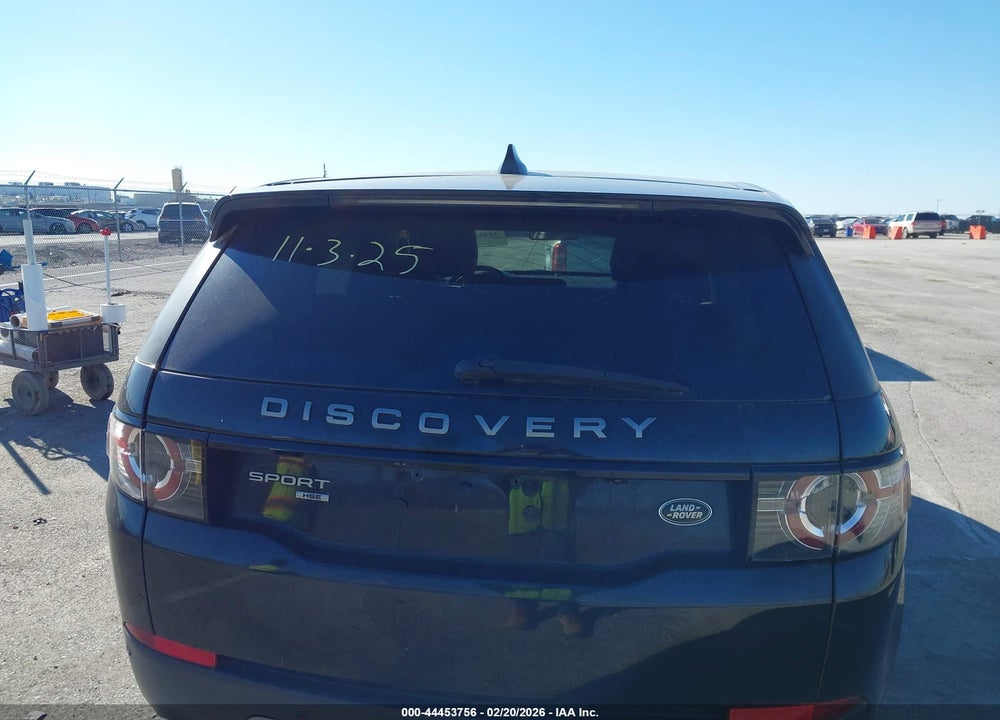 2017 LAND ROVER DISCOVERY SPORT HSE VIN: SALCR2BG5HH656399