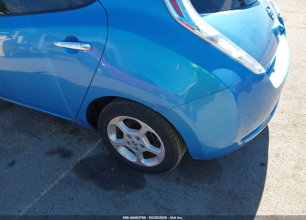 2012 NISSAN LEAF SL VIN: JN1AZ0CP4CT020437