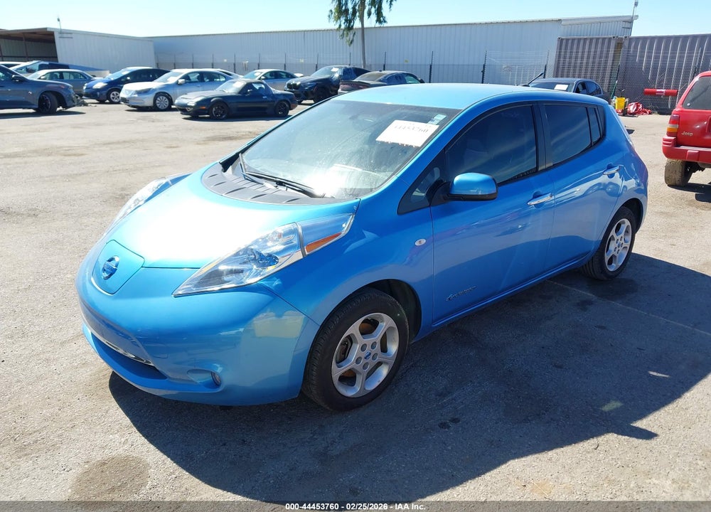 2012 NISSAN LEAF SL VIN: JN1AZ0CP4CT020437