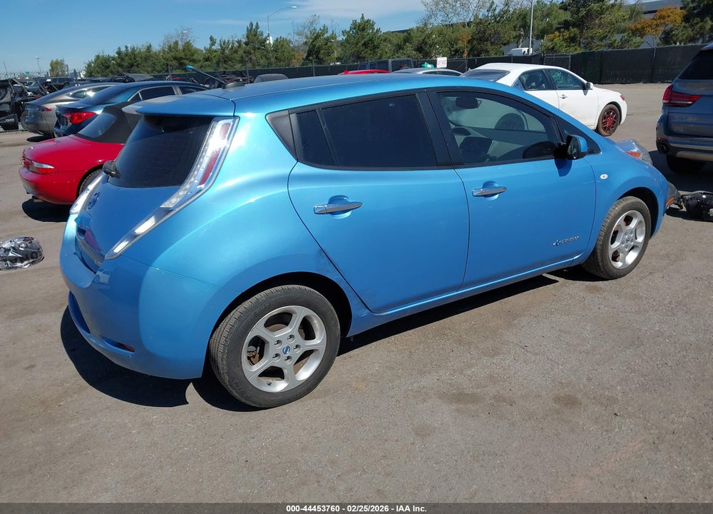 2012 NISSAN LEAF SL VIN: JN1AZ0CP4CT020437