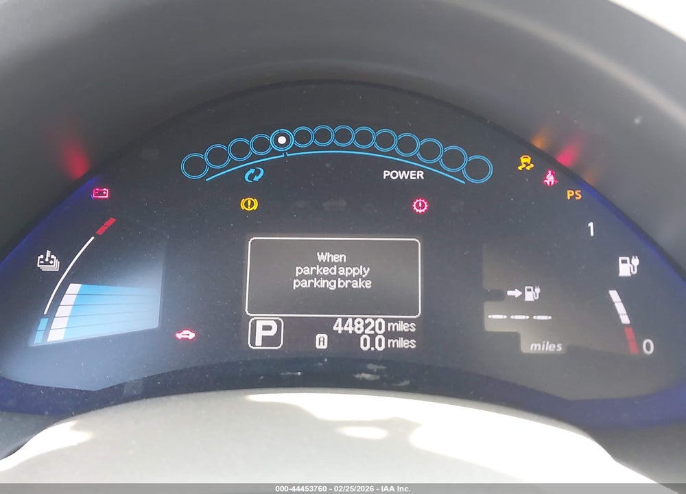 2012 NISSAN LEAF SL VIN: JN1AZ0CP4CT020437