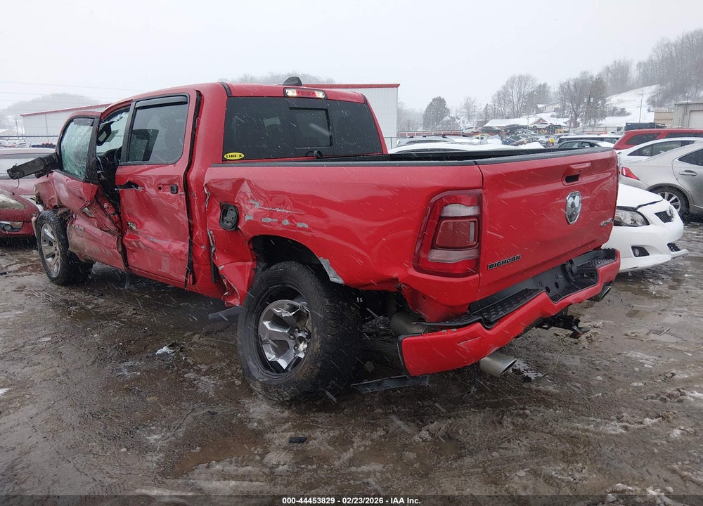 2019 RAM 1500 BIG HORN/LONE STAR  4X4 5'7 BOX VIN: 1C6SRFFT4KN802941