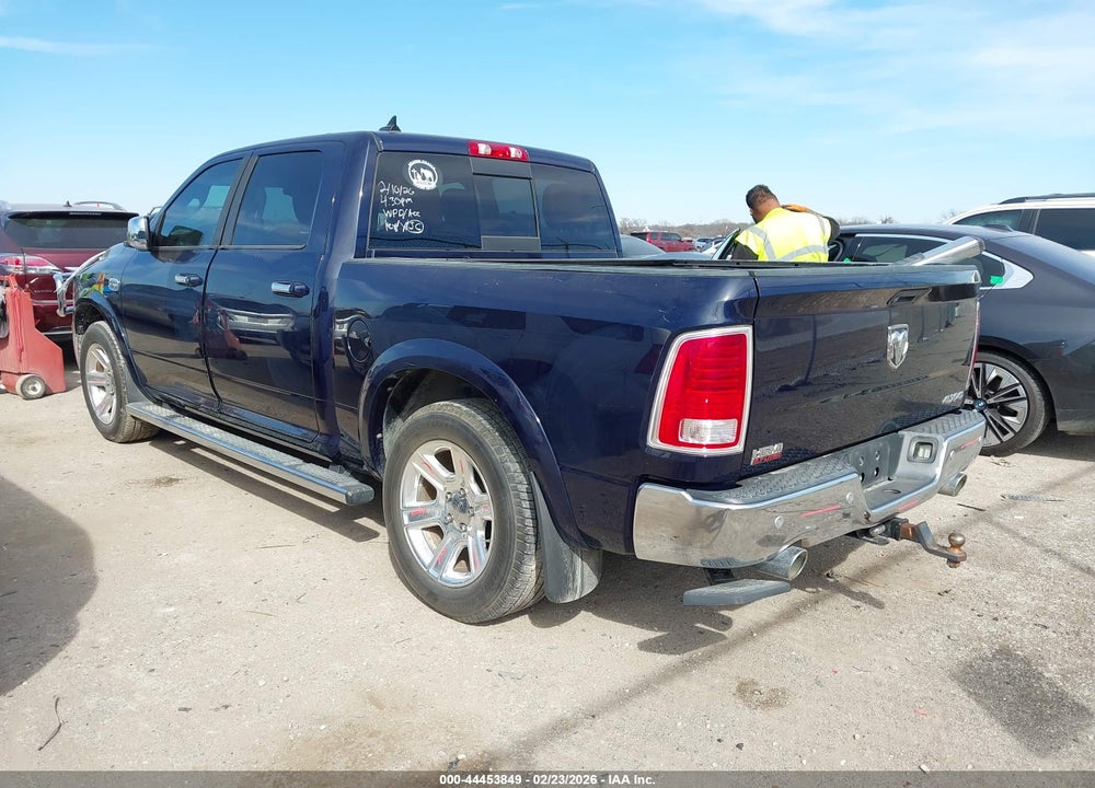 2017 RAM 1500 LONGHORN  4X4 5'7 BOX VIN: 1C6RR7PT1HS500472