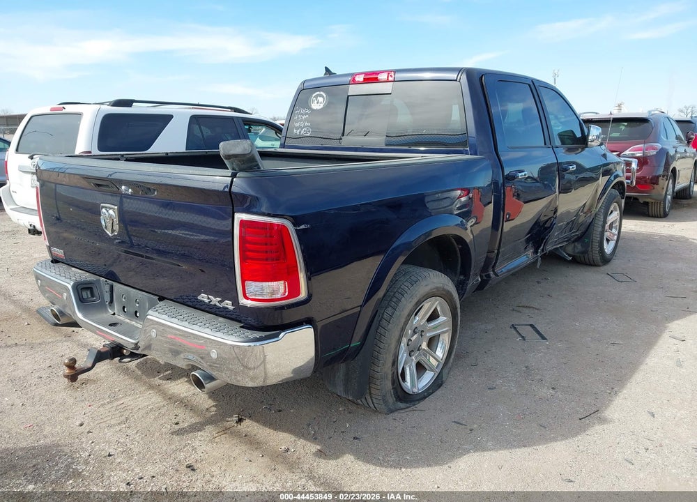 2017 RAM 1500 LONGHORN  4X4 5'7 BOX VIN: 1C6RR7PT1HS500472