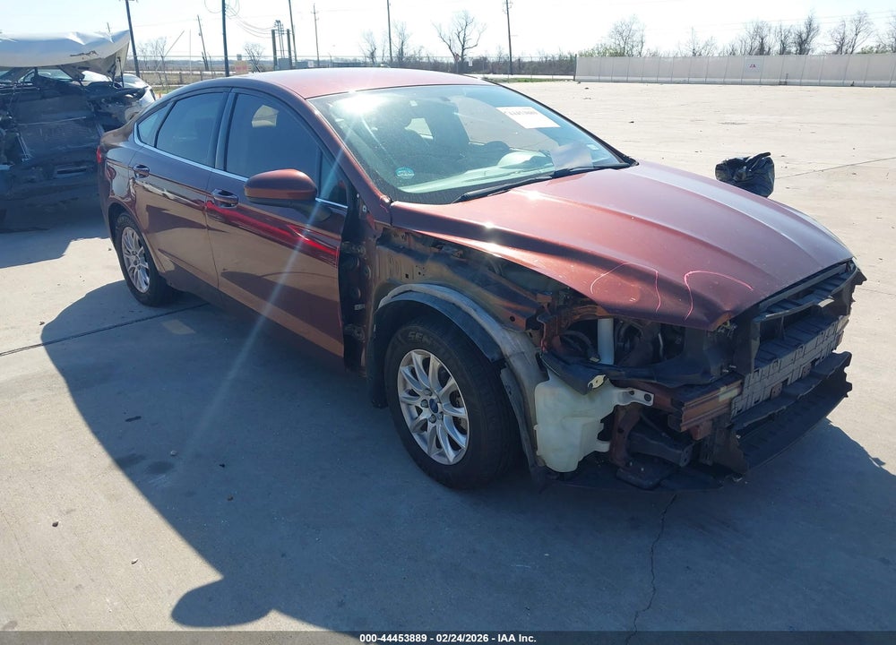 2016 FORD FUSION S VIN: 3FA6P0G79GR279117