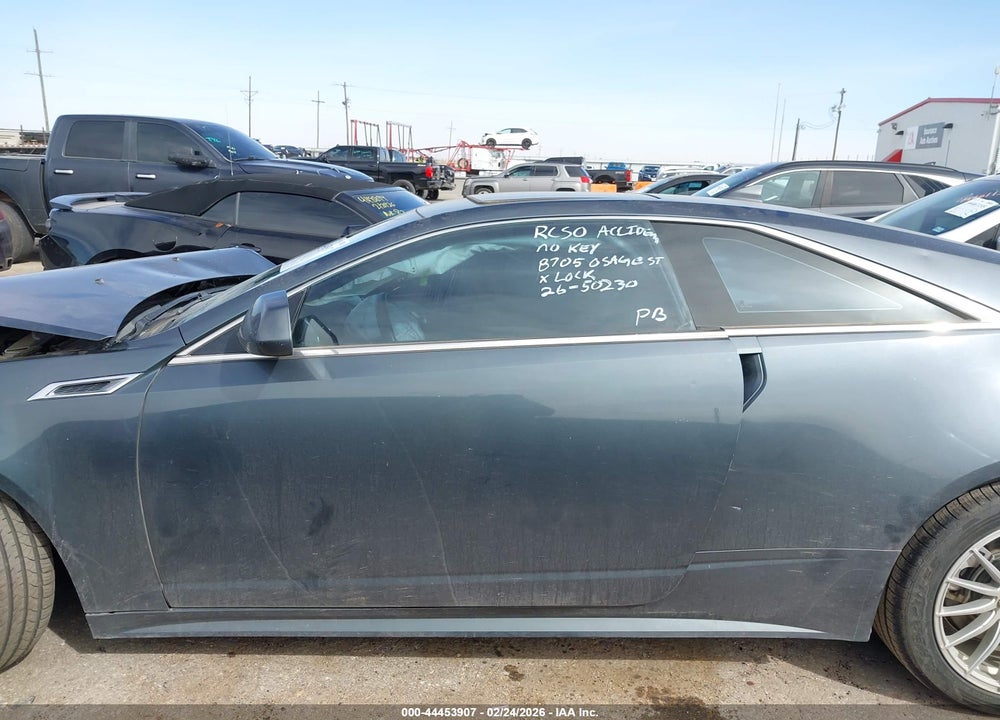 2011 CADILLAC CTS PREMIUM VIN: 1G6DP1ED7B0100181