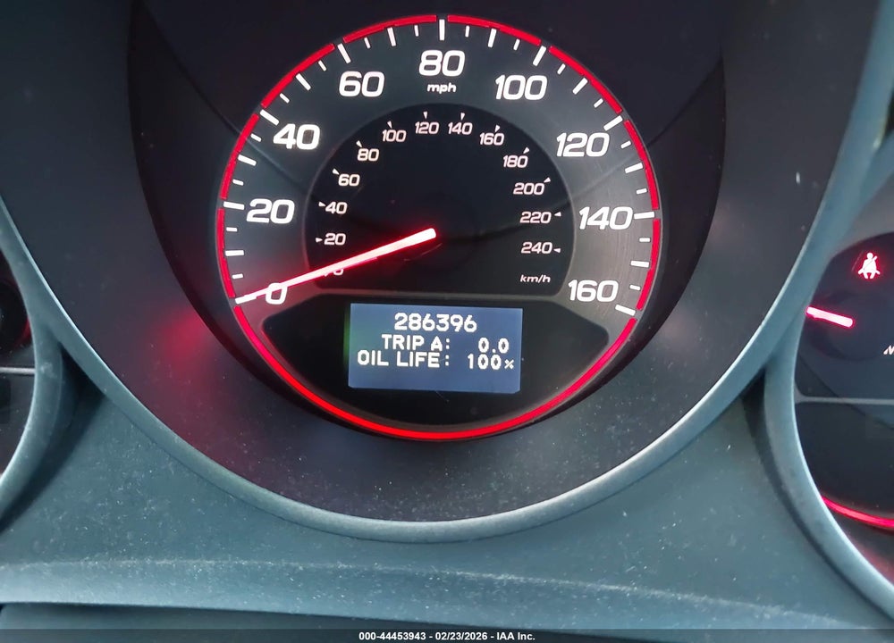 2008 ACURA TL VIN: 19UUA76568A040701