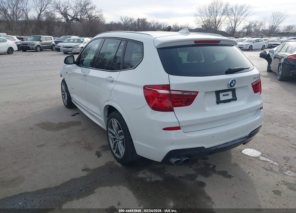 2016 BMW X3 XDRIVE28I VIN: 5UXWX9C50G0D64464