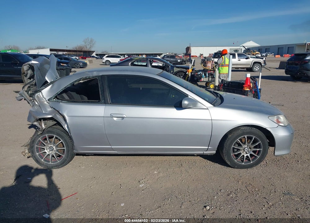 2004 HONDA CIVIC LX VIN: 1HGEM22504L022309