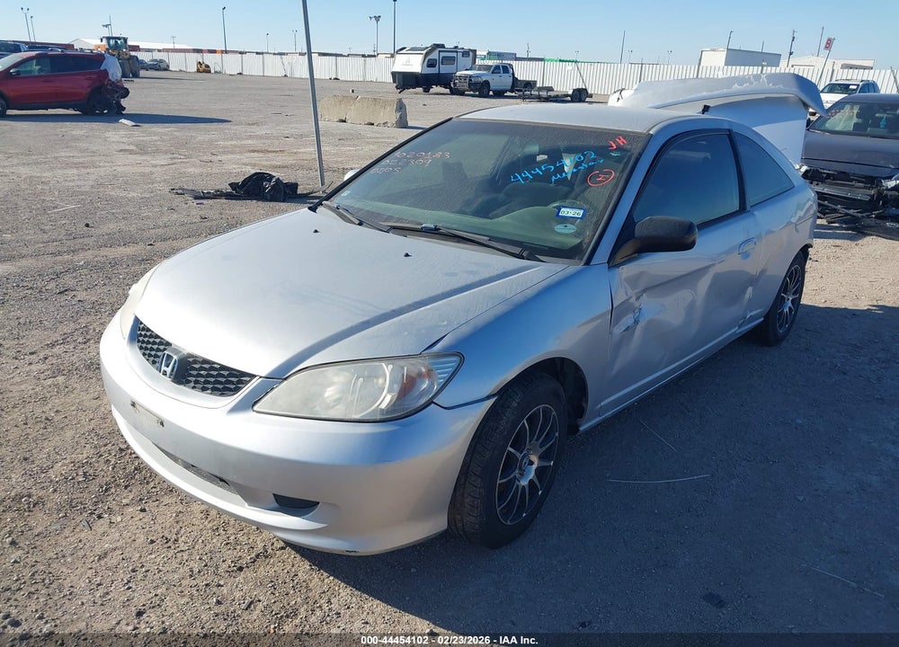 2004 HONDA CIVIC LX VIN: 1HGEM22504L022309