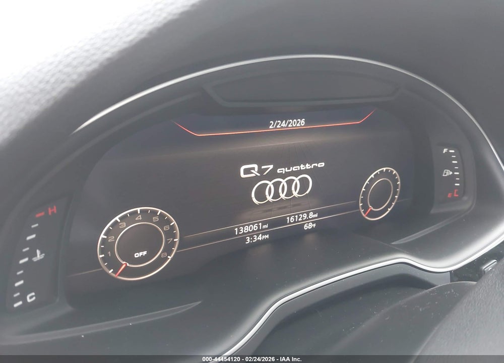 2017 AUDI Q7 3.0T PREMIUM VIN: WA1LAAF72HD054824