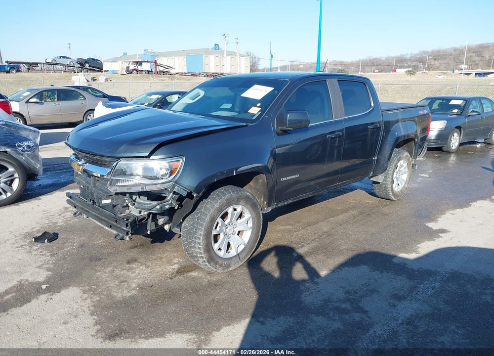 2017 CHEVROLET COLORADO LT VIN: 1GCGTCEN6H1180182