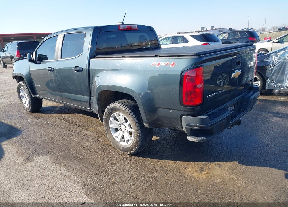 2017 CHEVROLET COLORADO LT VIN: 1GCGTCEN6H1180182
