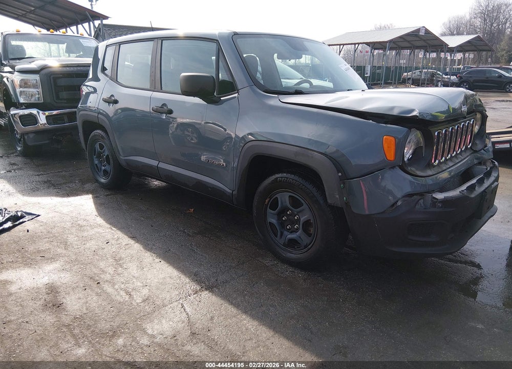 2017 JEEP RENEGADE SPORT FWD VIN: ZACCJAAB6HPF87746