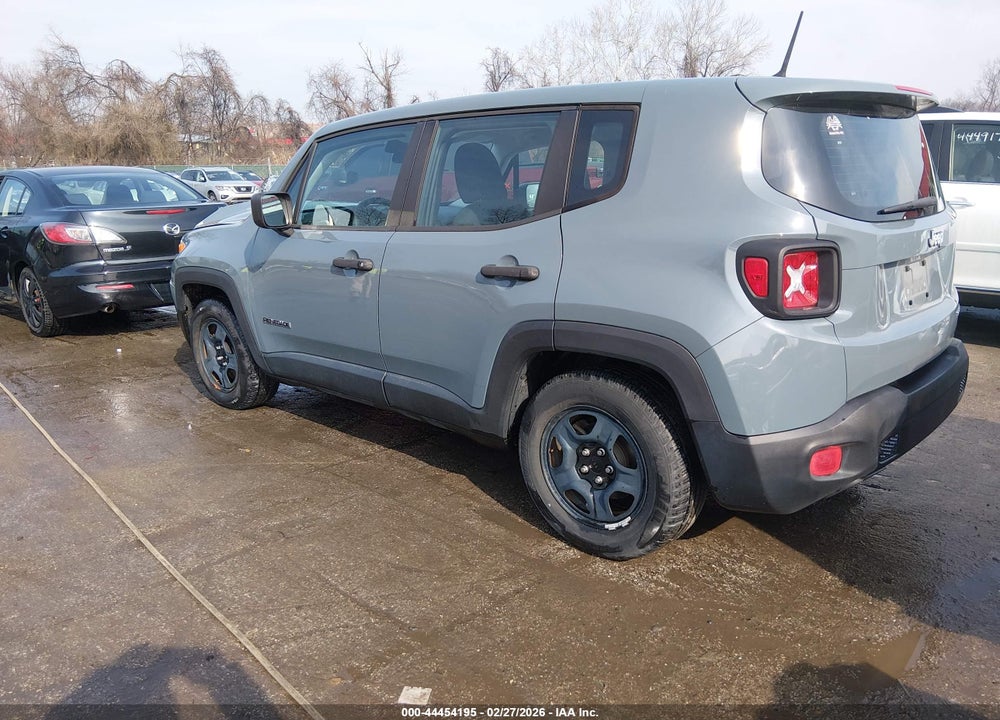2017 JEEP RENEGADE SPORT FWD VIN: ZACCJAAB6HPF87746