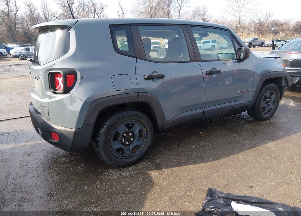 2017 JEEP RENEGADE SPORT FWD VIN: ZACCJAAB6HPF87746