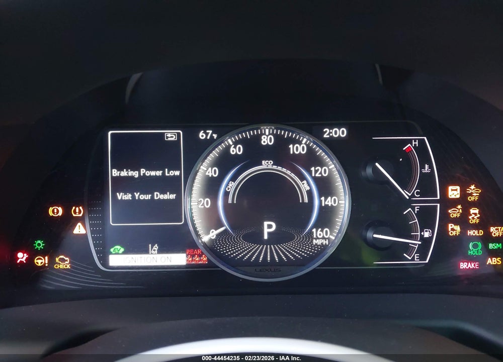 2023 LEXUS ES 300H VIN: 58ADA1C17PU030452