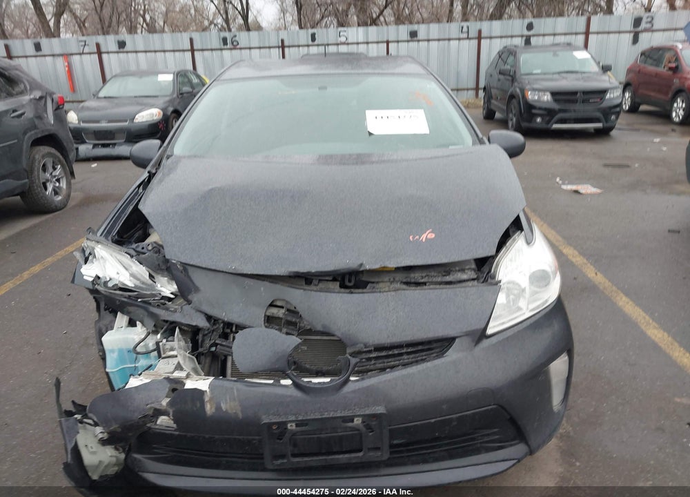 2012 TOYOTA PRIUS THREE VIN: JTDKN3DUXC5415584
