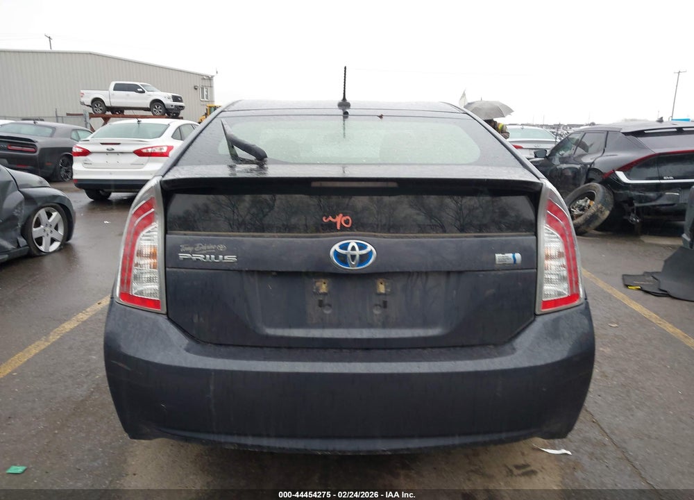 2012 TOYOTA PRIUS THREE VIN: JTDKN3DUXC5415584