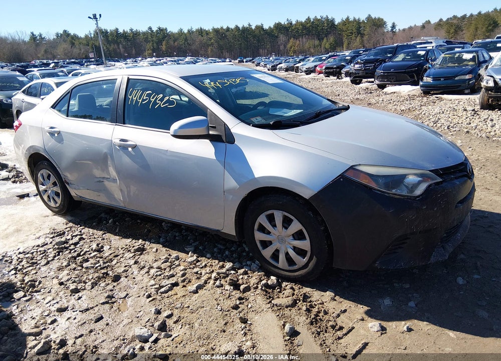 2014 TOYOTA COROLLA L VIN: 2T1BURHE8EC033097